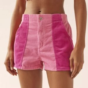 COPY - Urban outfitters pink corduroy shorts